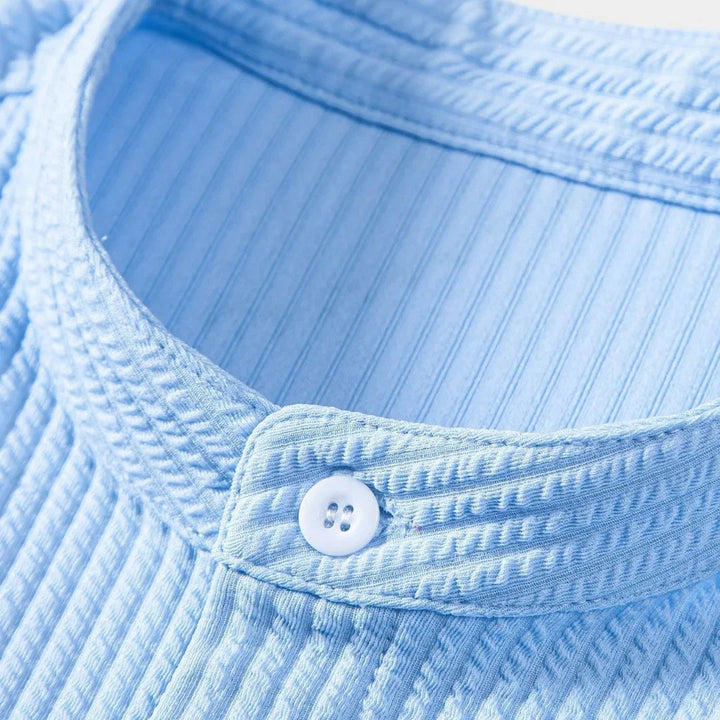 Cyrus | Verfijnde Staande Kraag Shirt