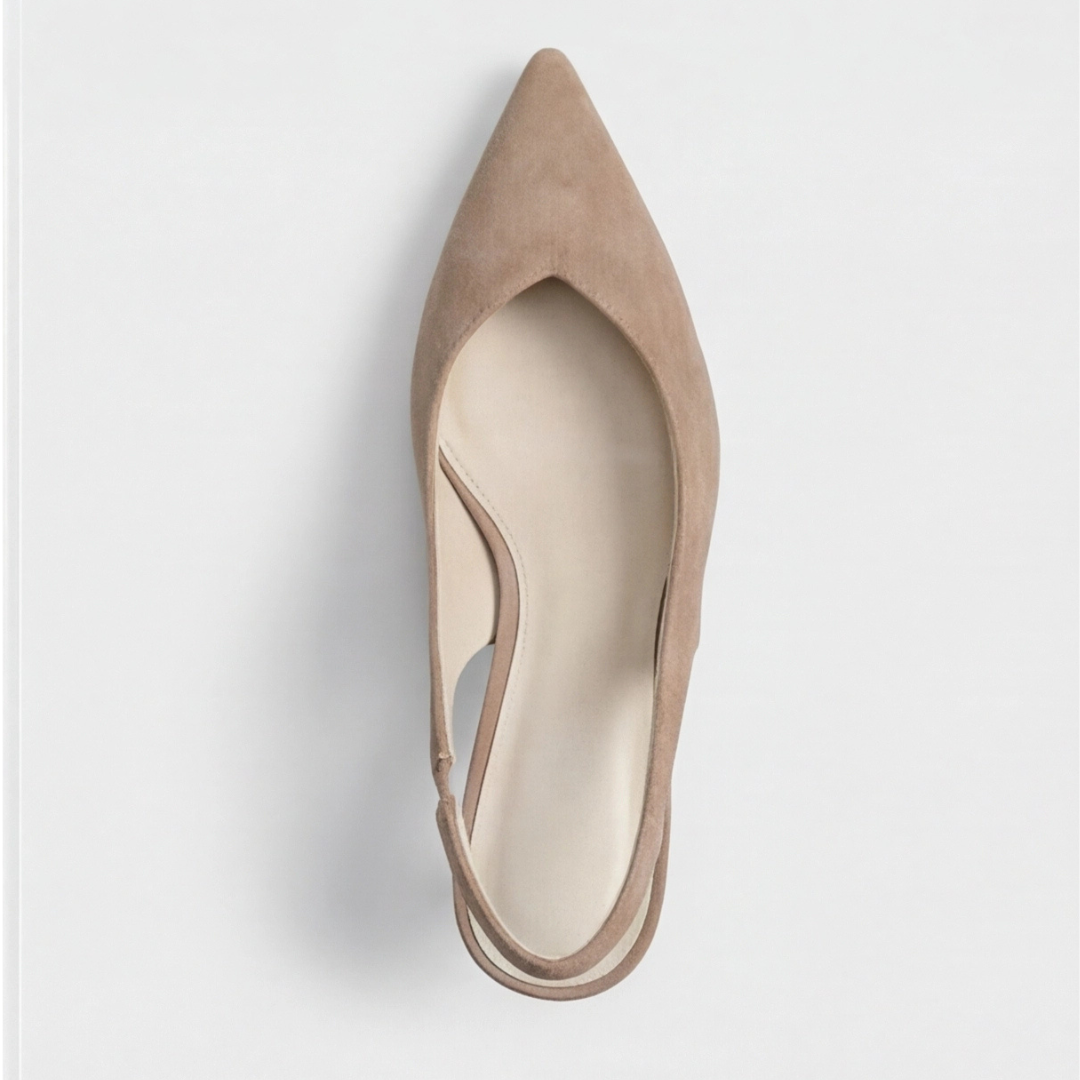 Giselle | Orthopedische Slingback Puntige Hakken
