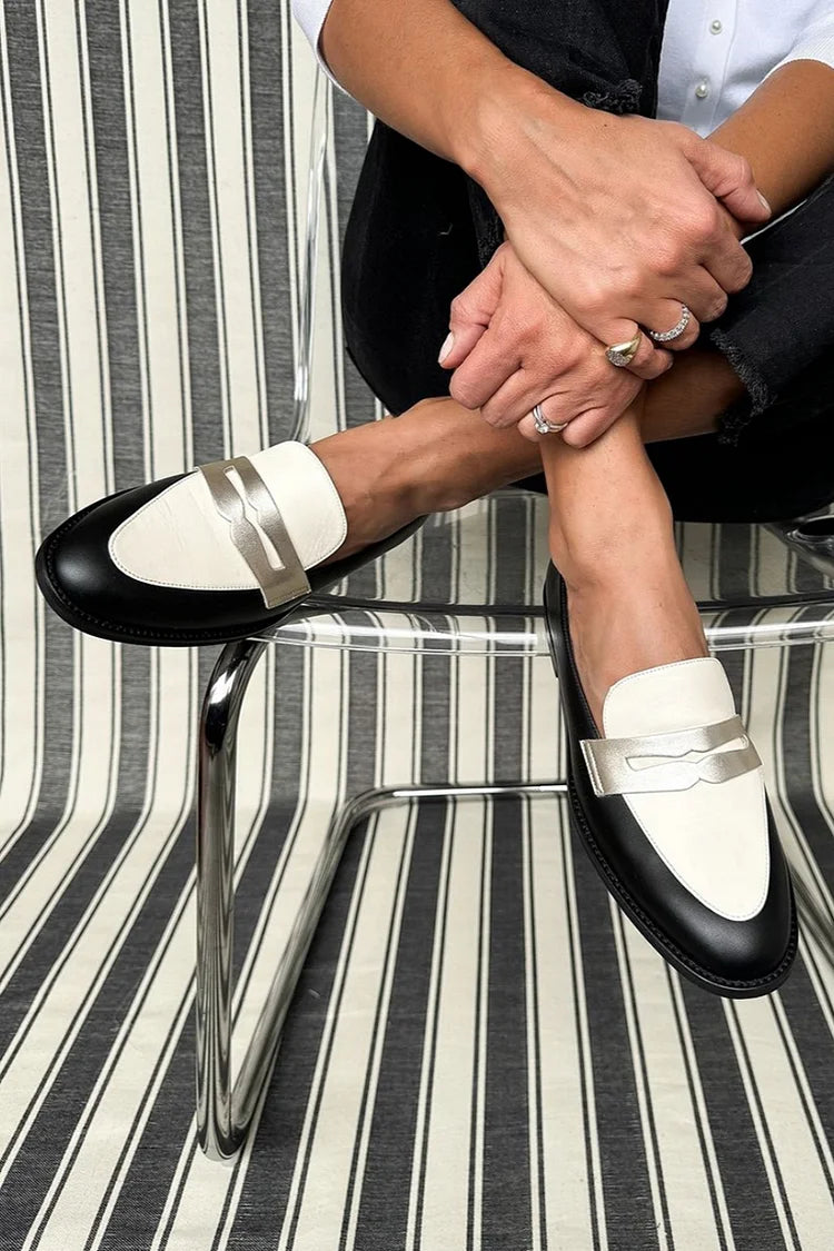 Alicia | Stijlvolle Monochrome Premium Loafers