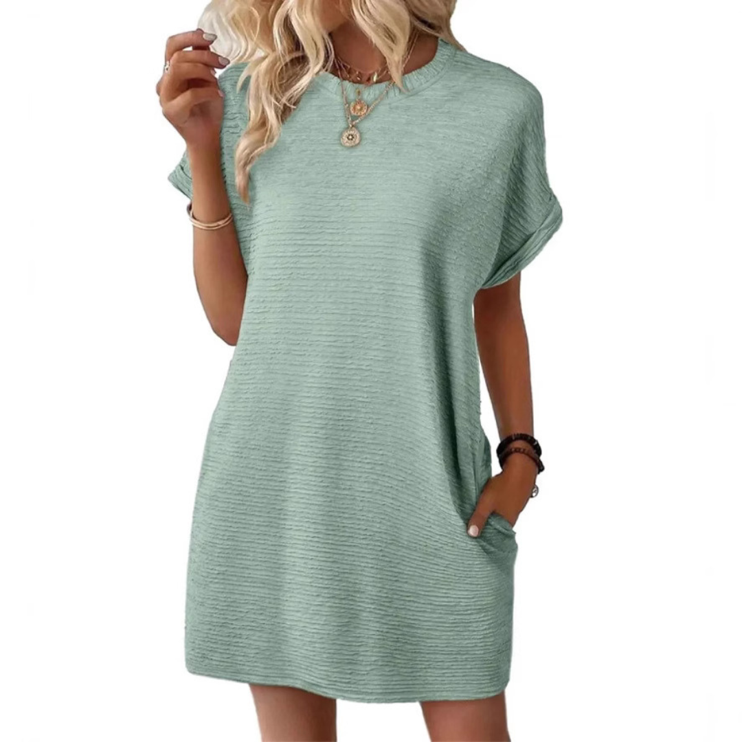 Ivanna | Casual Ronde Hals Zomerjurk