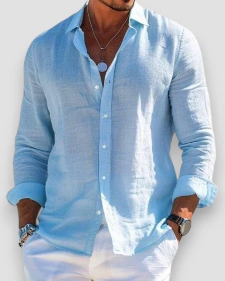 Connor | Casual Zomer Lange Mouwen Shirt