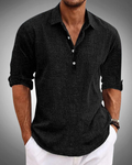Caleb | Verfijnd Knop-Front Klassiek Shirt
