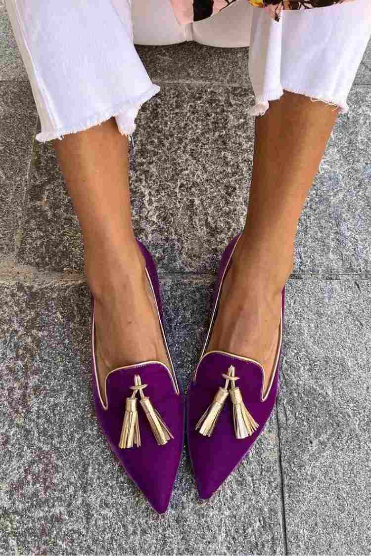 Bailey | Elegante Puntige Tassel Loafers