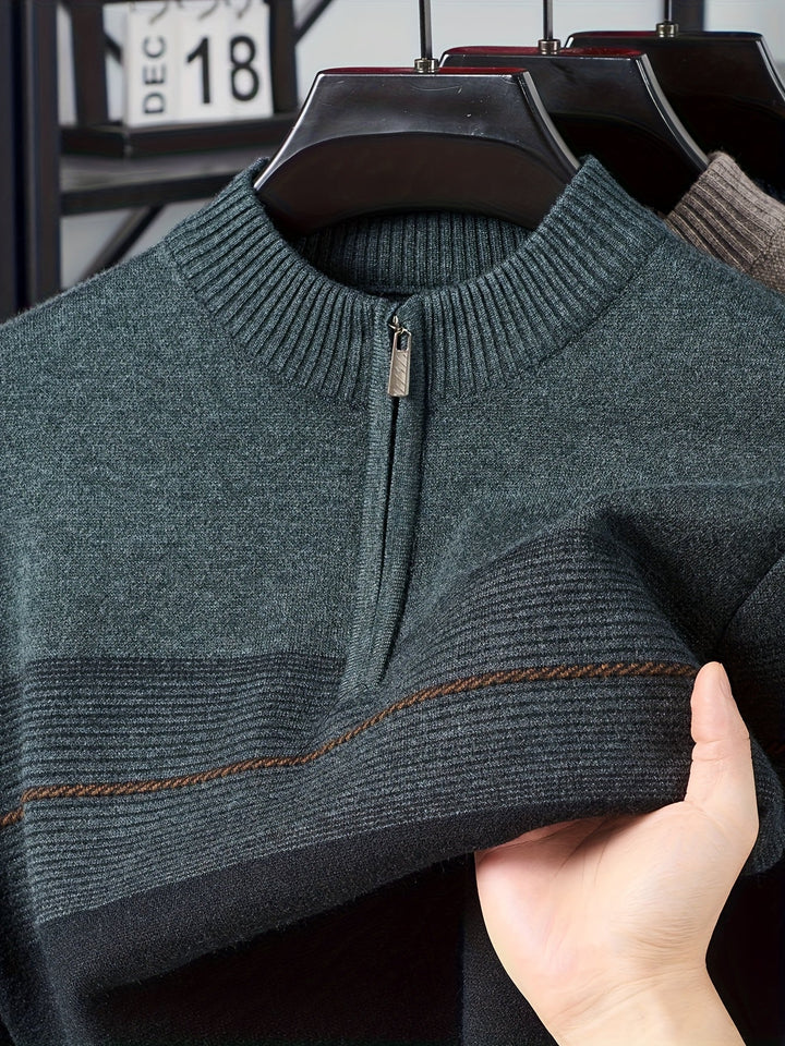 Oscar | Zip-Neck Trui