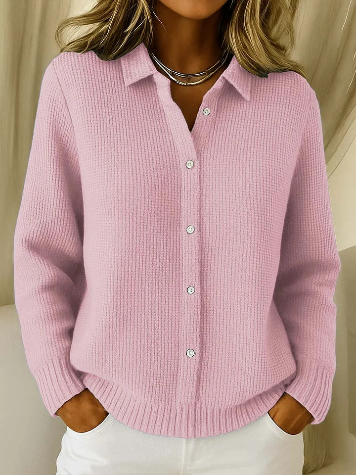 Harlow | Elegante Cozy Brei Cardigan