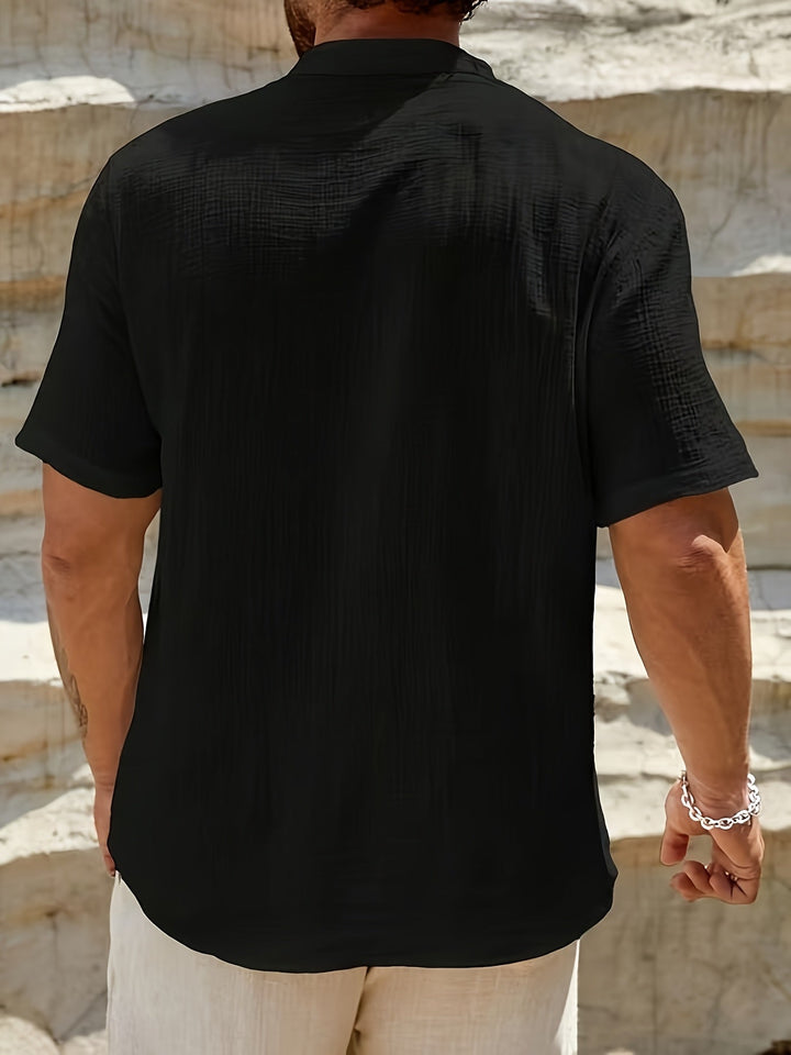 Preston | Ontspannen Henley Shirt