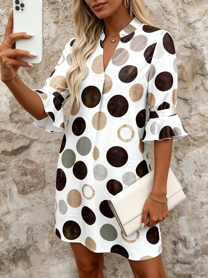 Adele | Speelse Polkadot Mini Jurk
