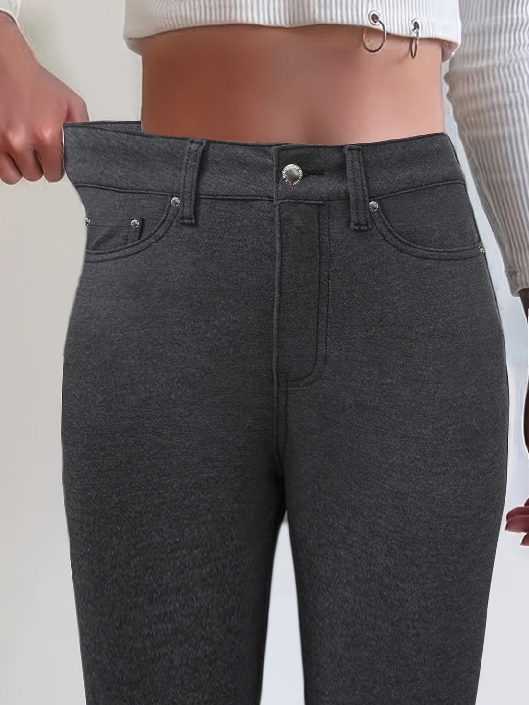Joan | Hoge Taille Skinny Jeans