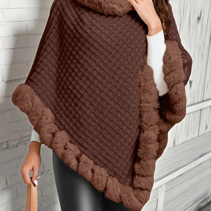 Wilg | Gezellige Bontafwerking Poncho
