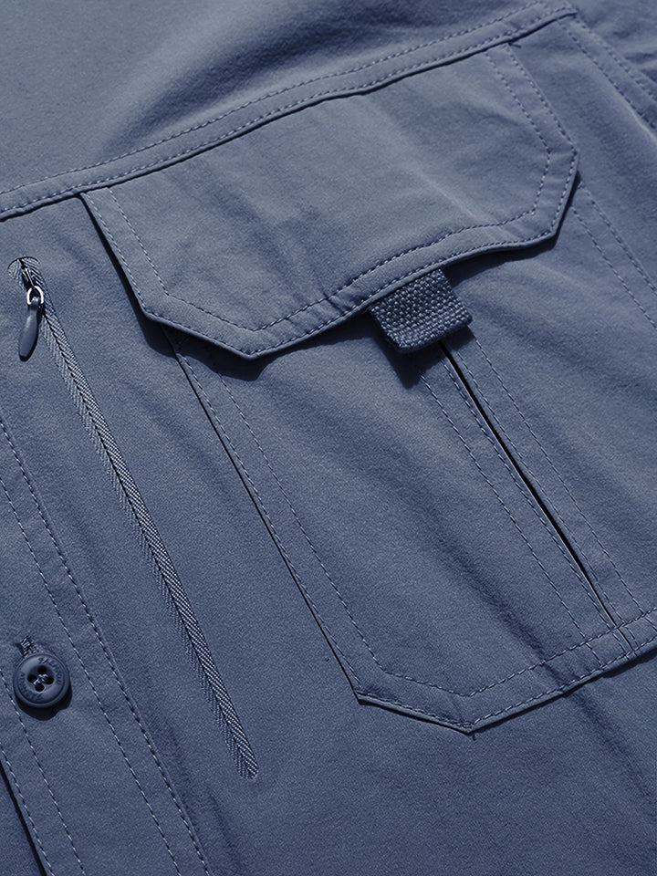 Duncan | Robuuste Multi-Pocket Cargo Shirt