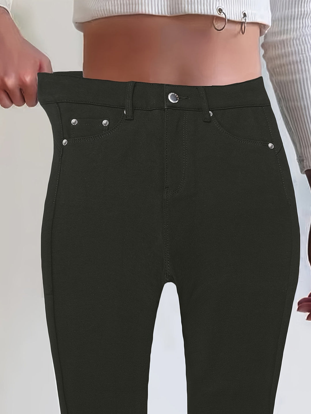 Joan | Hoge Taille Skinny Jeans