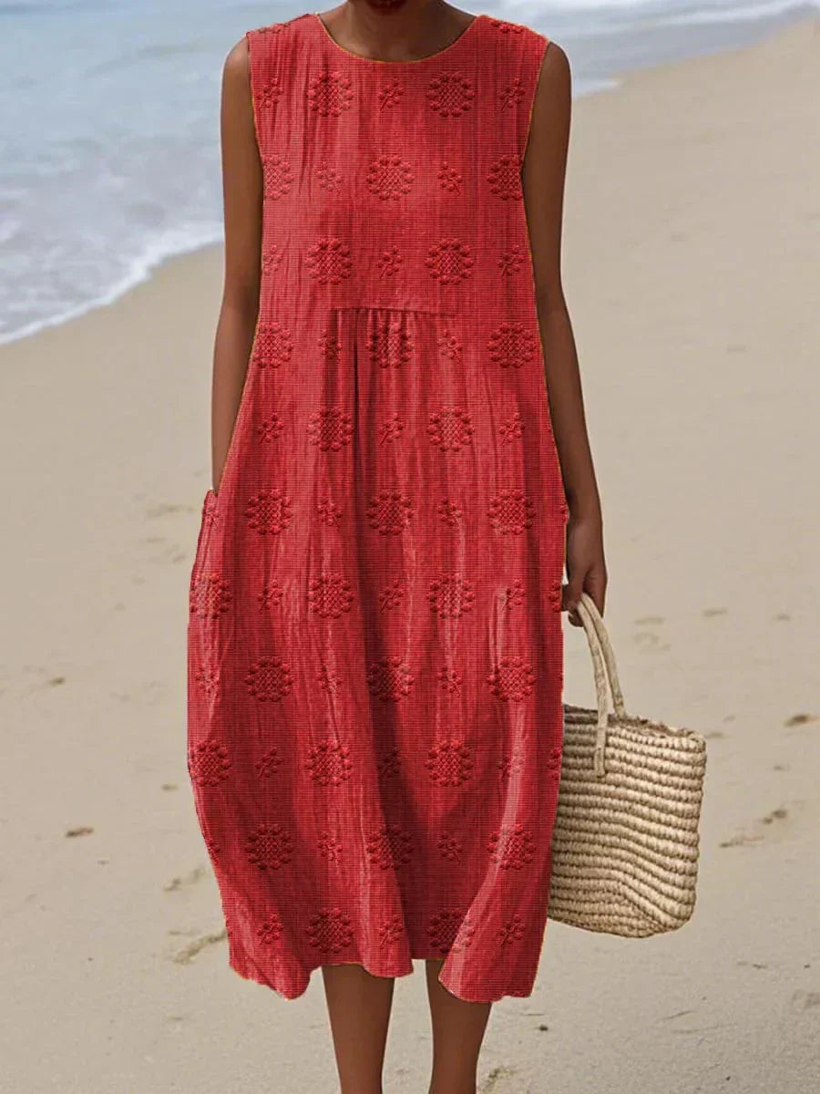Dahlia | Elegante Zomer Pocket Dress