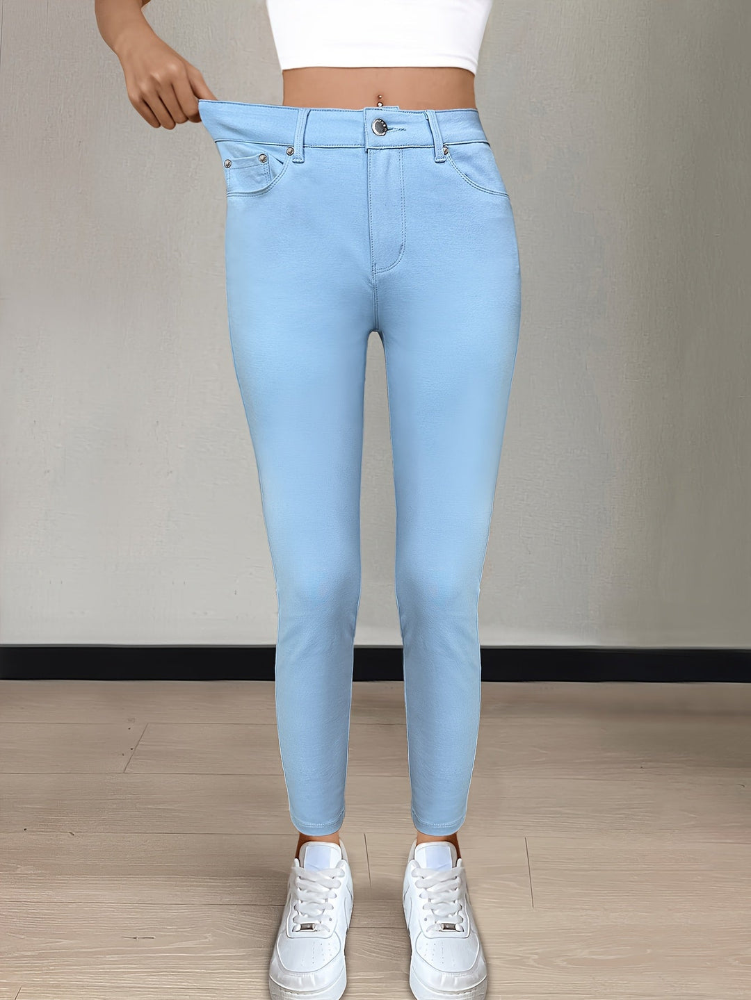 Sylvie | Hoge Taille Skinny Jeans