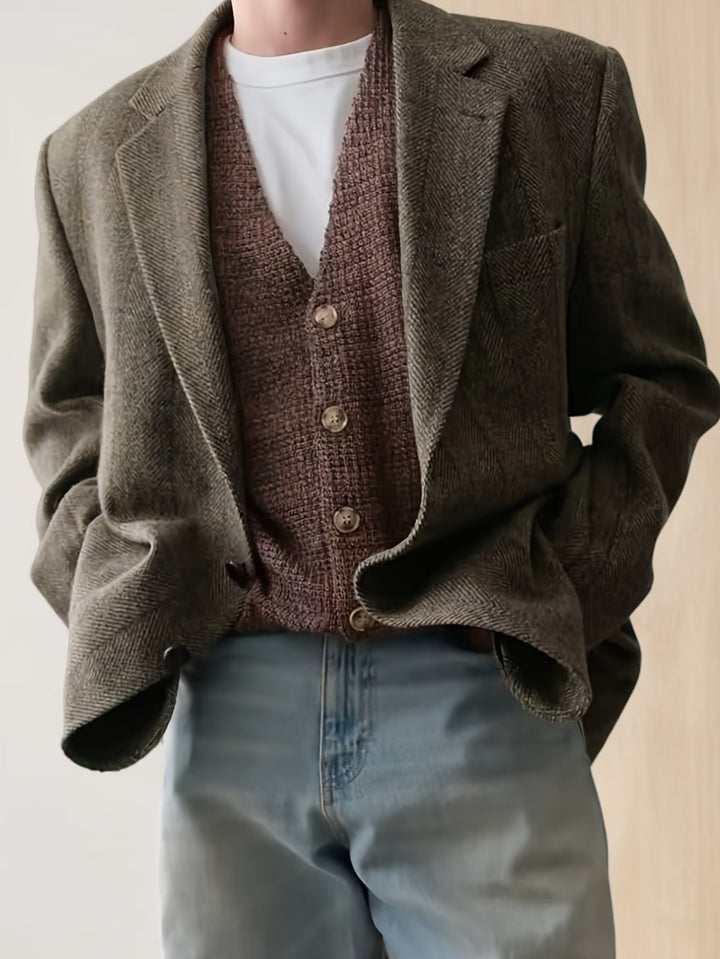 Rhys | Verfijnde Textuur Blazer
