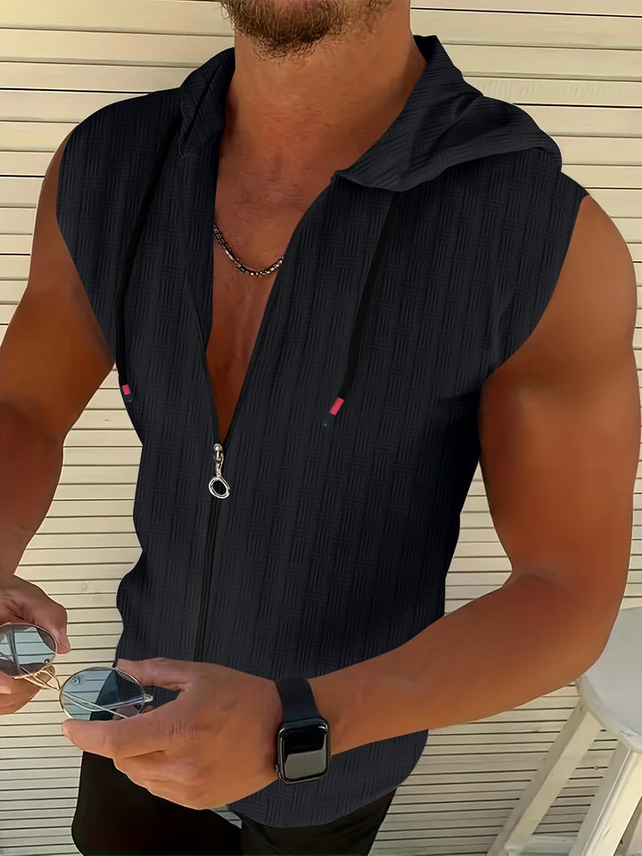 Rhett | Hooded Zip Tanktop