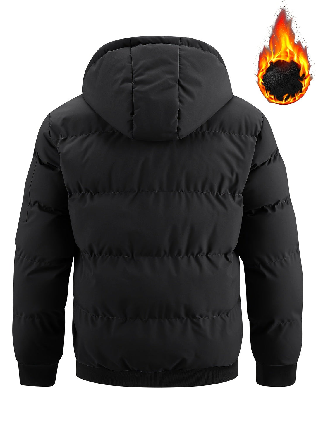 Bruce | Gequilt Winterjack met Capuchon