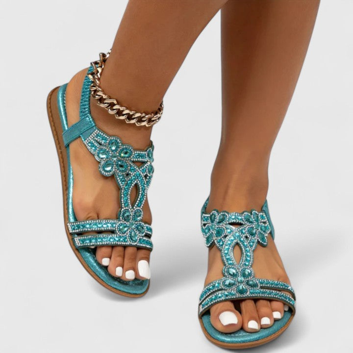 Rebecca | Elegante Orthopedische Beads Sandalen