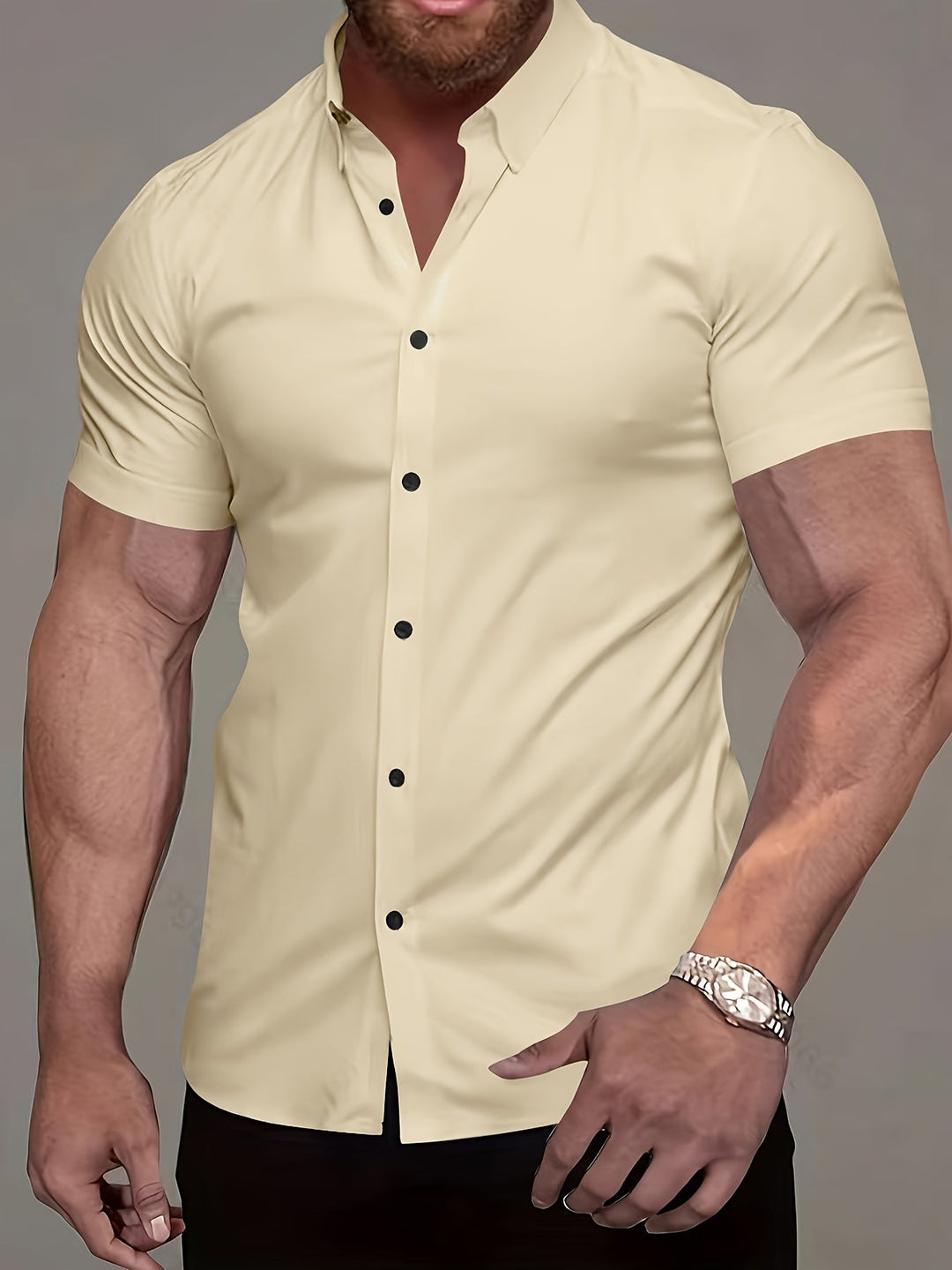 Weston | Verfijnde Korte Mouwen Shirt