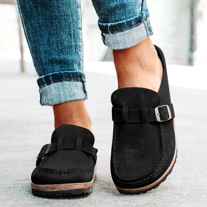 Lauren | Lage Hak Gesp Loafers