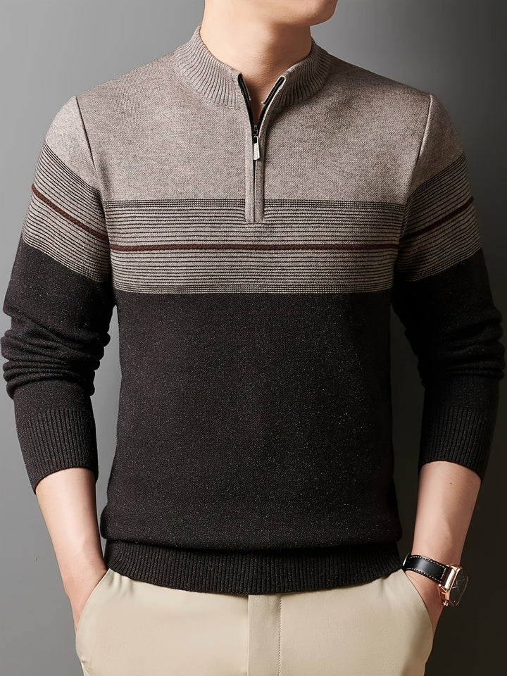Oscar | Zip-Neck Trui