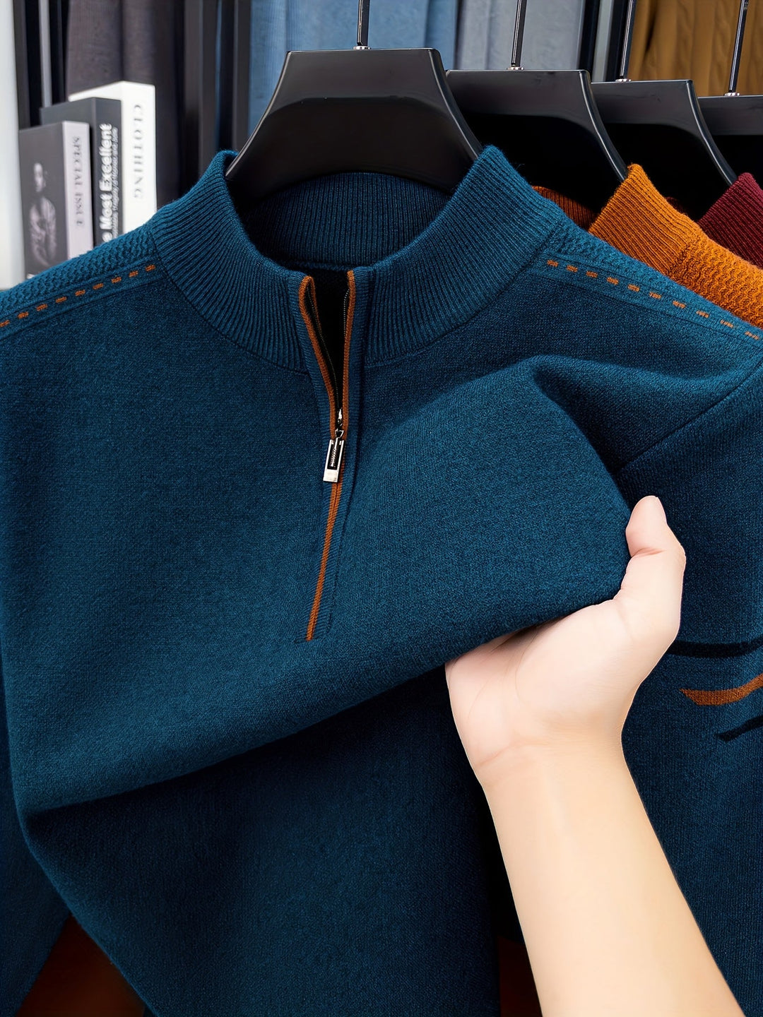 Daniel | Half-Zip Breisweater