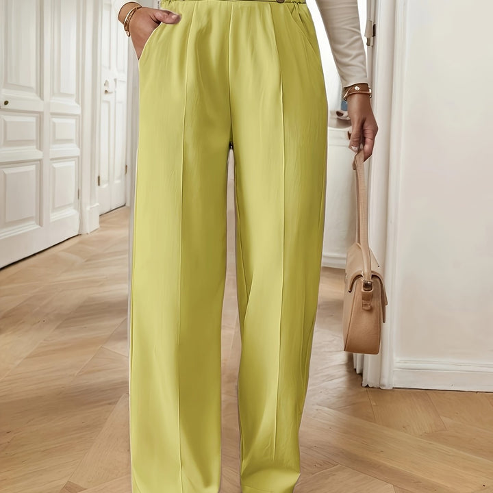 Renata | Op maat gemaakte Hoge Taille Broek