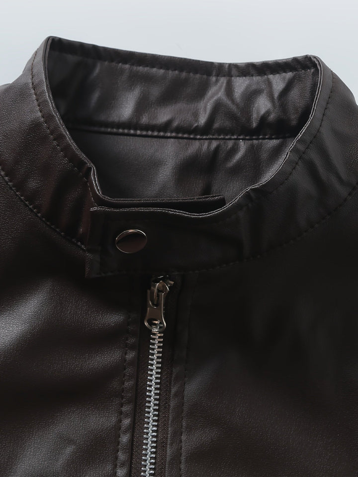Romeins | Staande Kraag Moto Jack
