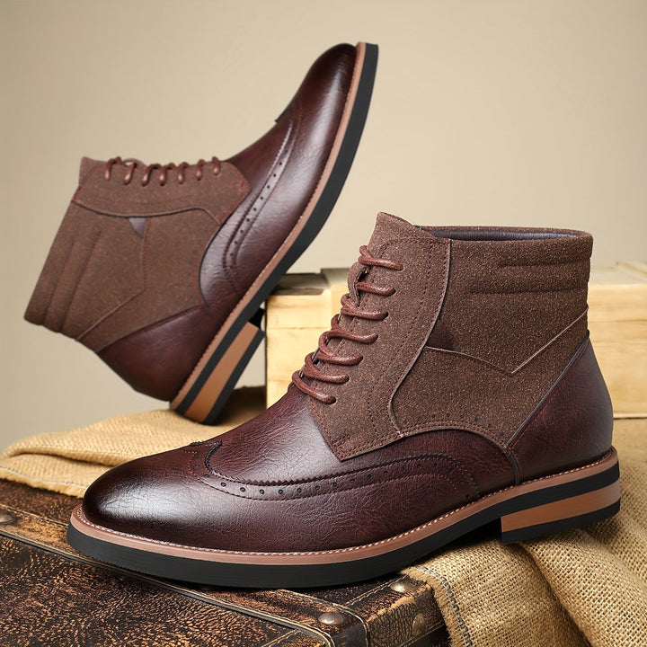 Roland | Classic Wingtip Enkellaarzen