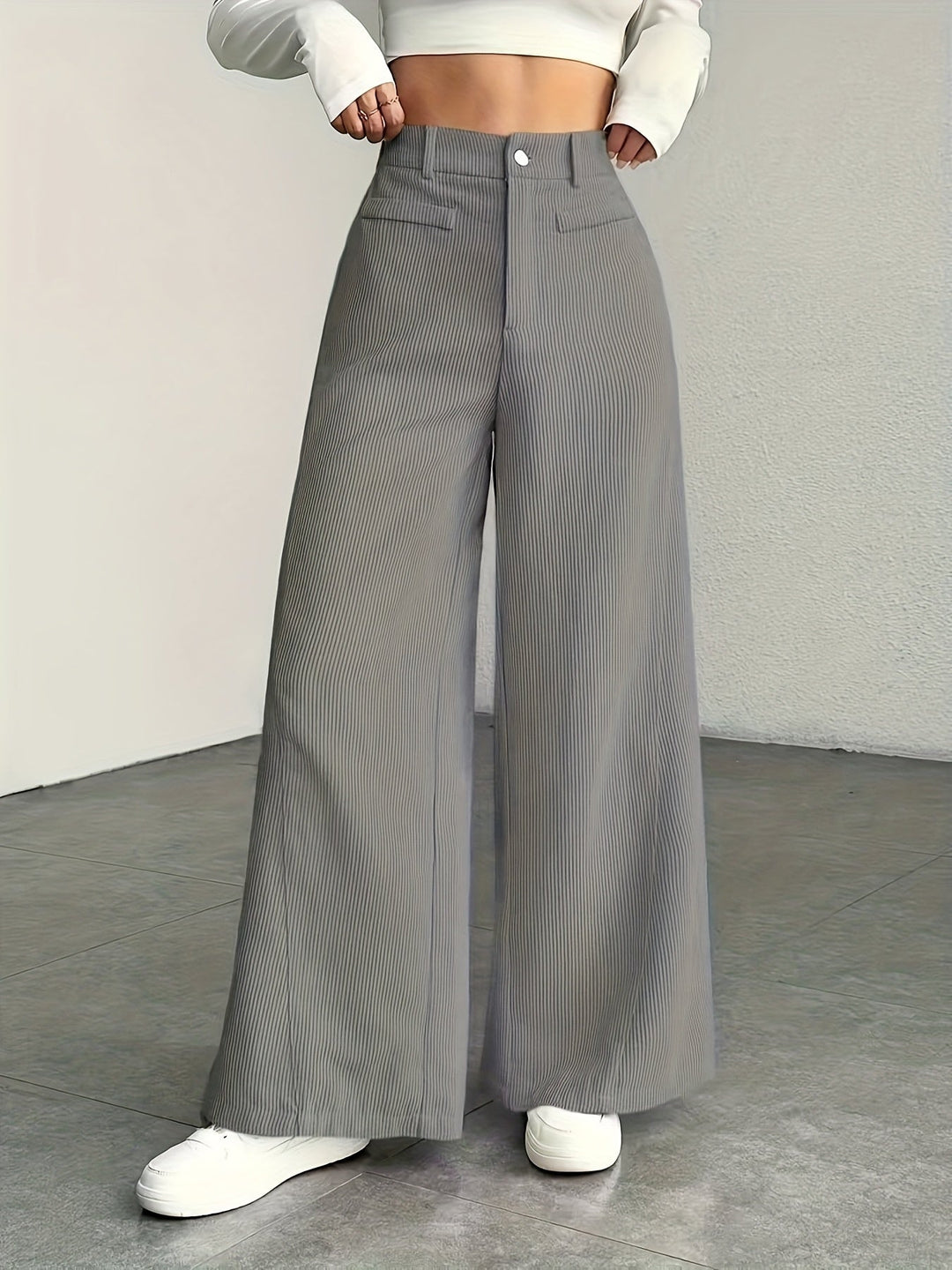Juniper | Hoge Taille Wijde Pantalon