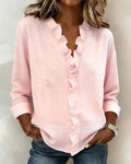 Chloe | Lichtgewicht V-Hals Blouse