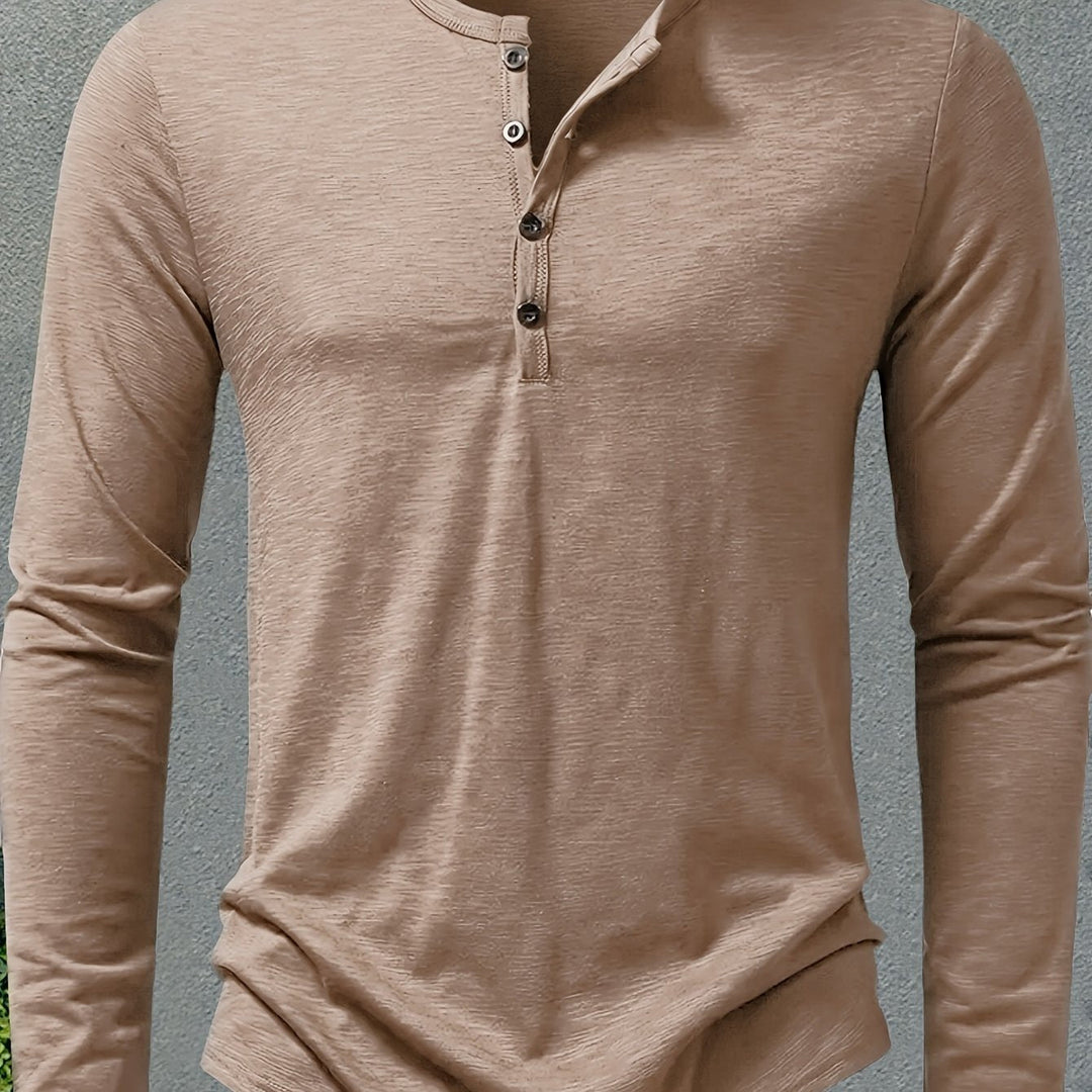 Dalton | Klassieke Knopsluiting Henley