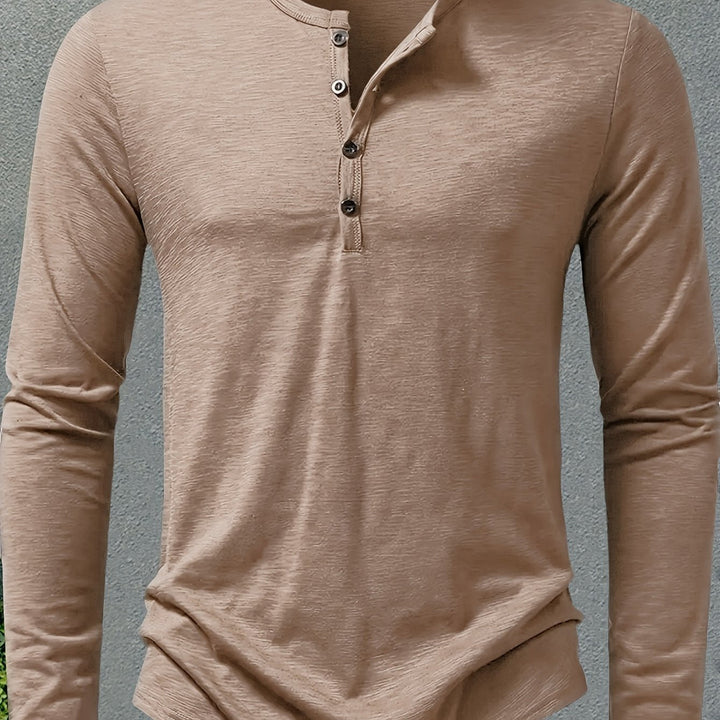 Dalton | Klassieke Knopsluiting Henley