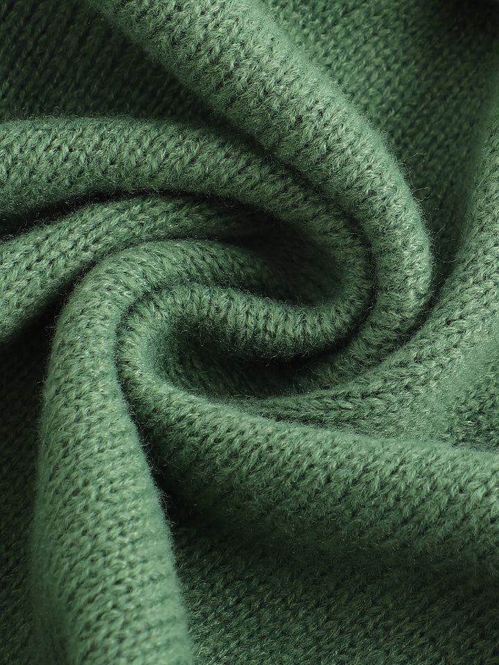 Gideon | Kabelgebreide V-Hals Sweater Vest