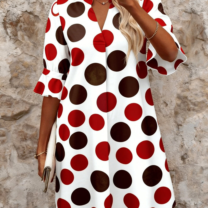 Adele | Speelse Polkadot Mini Jurk