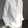 Franklin | Kraagloze V-hals Shirt