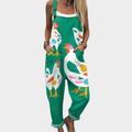 Estrella | Stijlvolle Kippen Kunst Jumpsuit