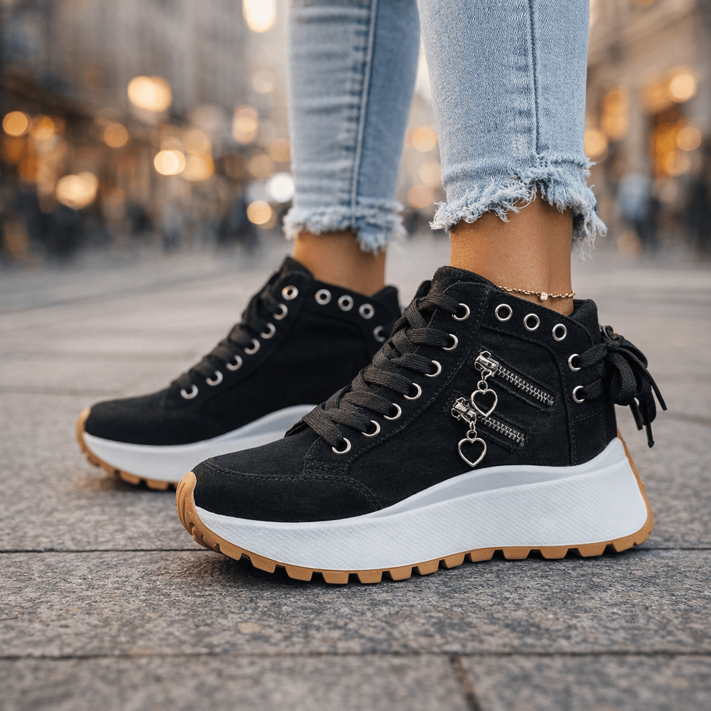 Saylor | Premium Hoge Snit Veterschoenen