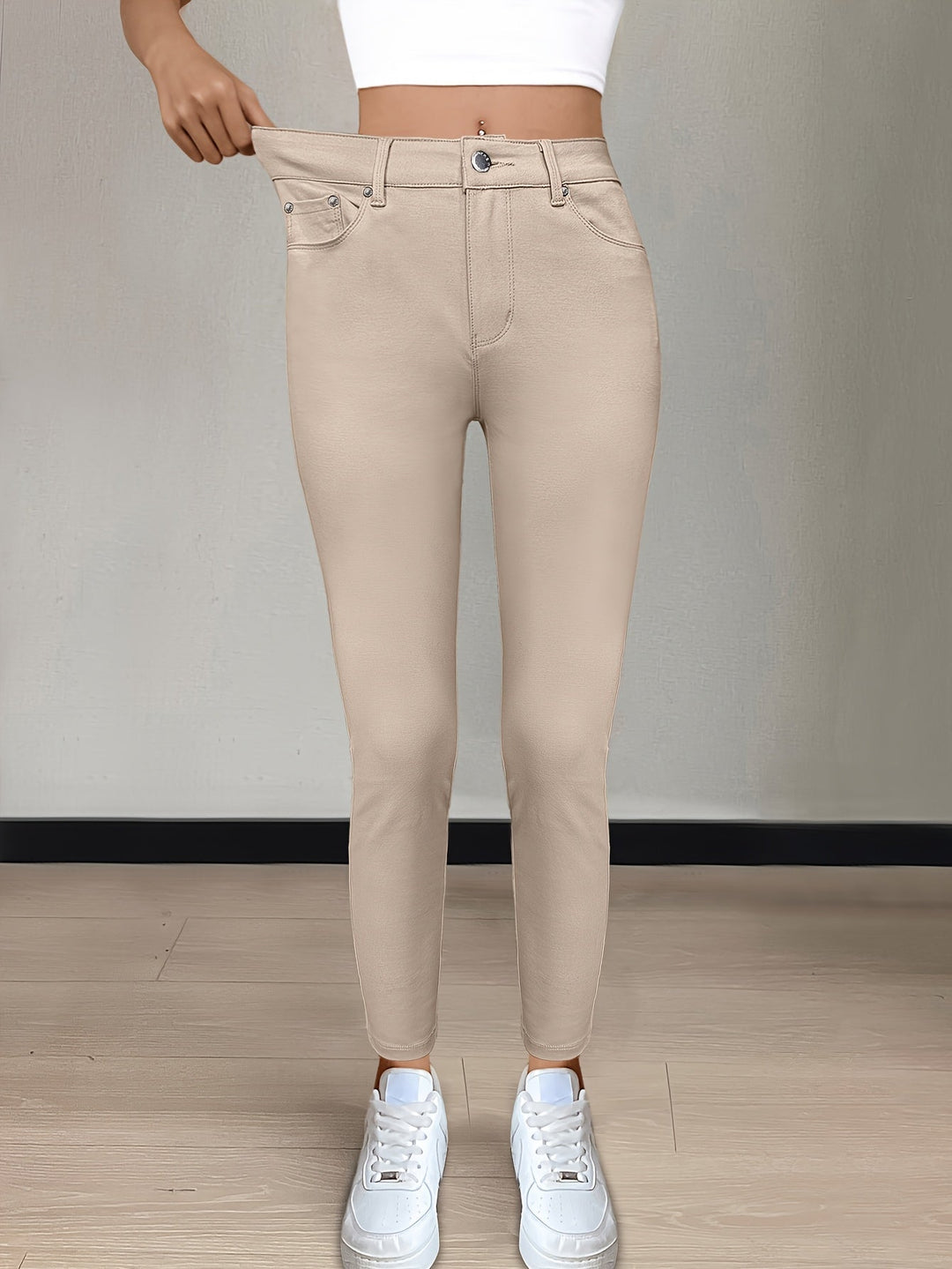 Sylvie | Hoge Taille Skinny Jeans