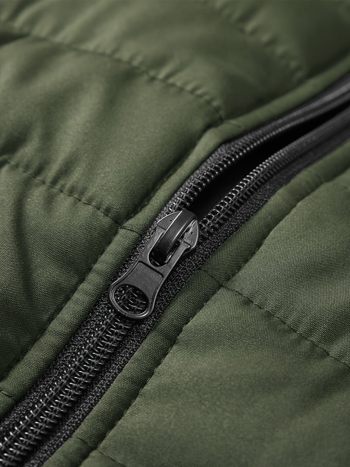Donovan | Gequilted Staande Kraag Vest