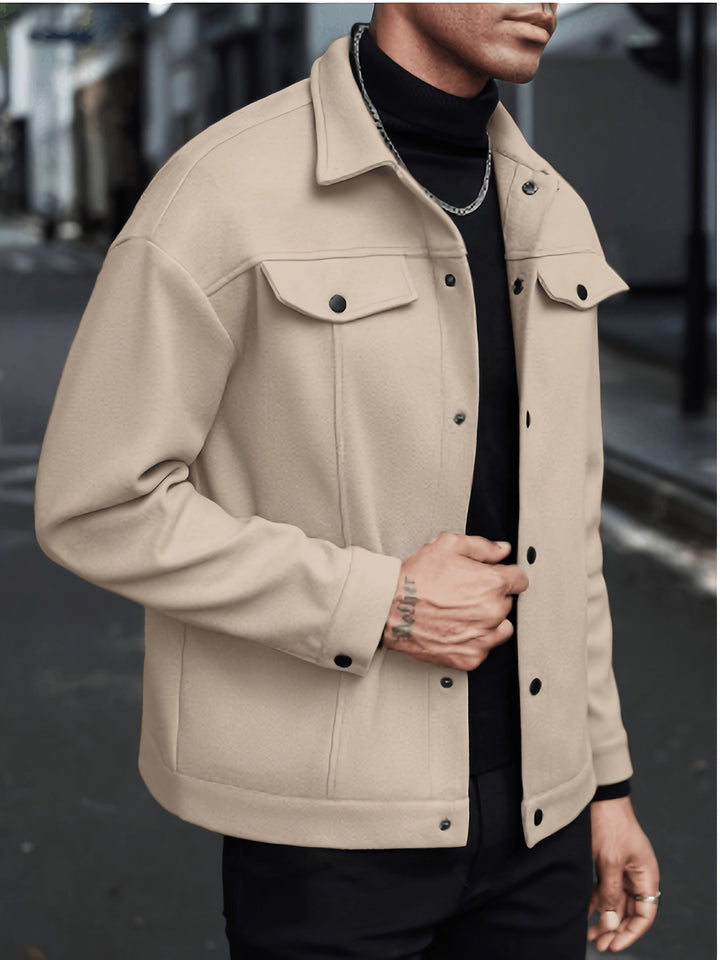 Hugh | Verfijnde Utility Jacket
