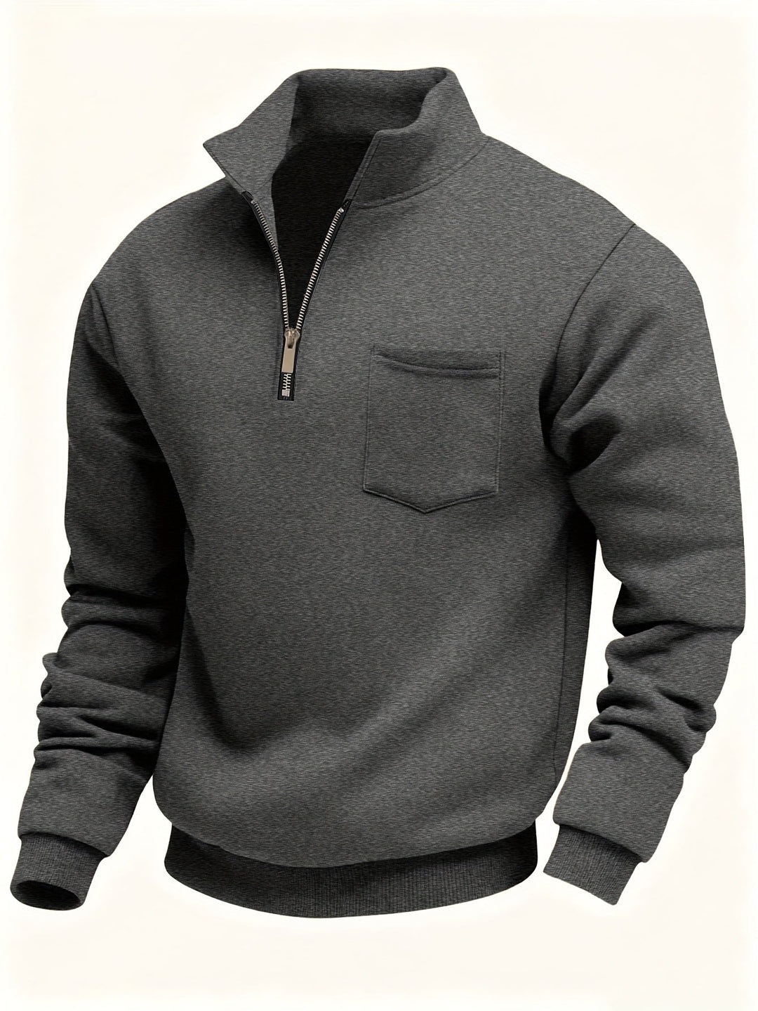Emmett | Verfijnde Half-Zip Pullover