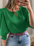 Ellen | Blouse met Pofmouwen