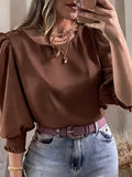 Ellen | Blouse met Pofmouwen