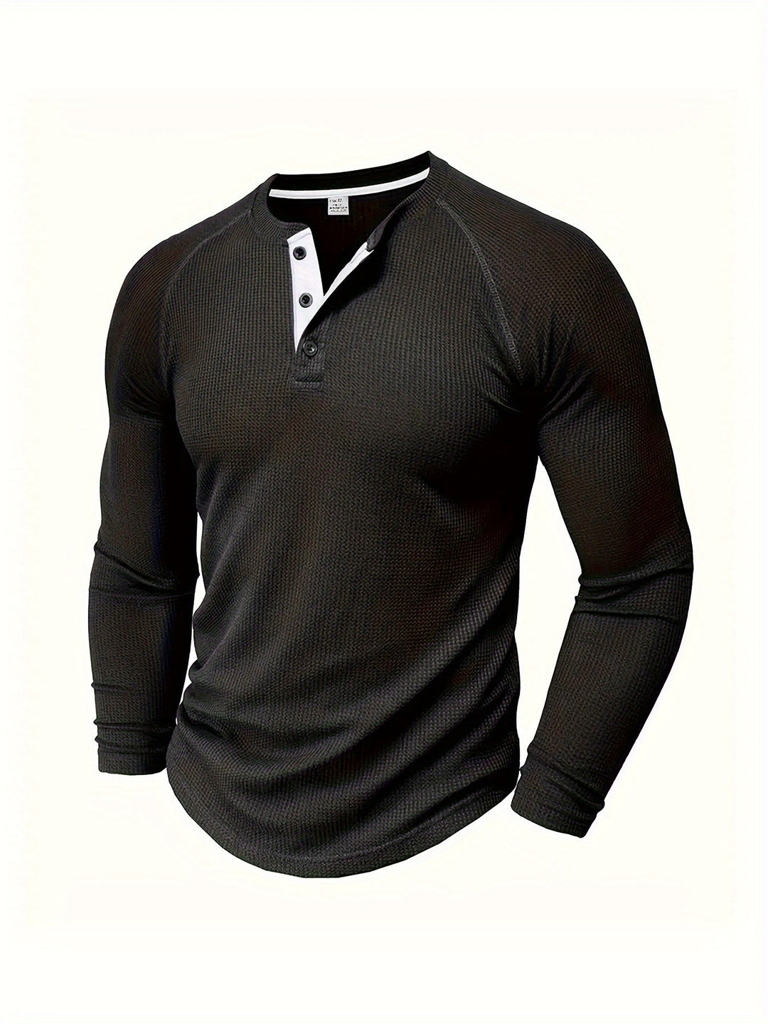 Graham | Klassieke Button Henley Shirt