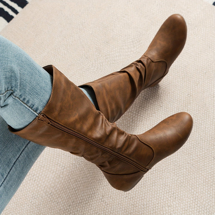 Maureen | Slouch Mid-Calf Boots