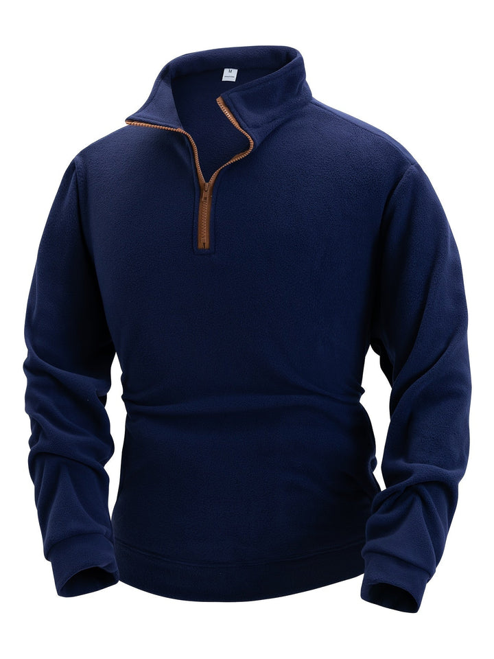 Colton | Stand-Kraag Half-Zip Pullover