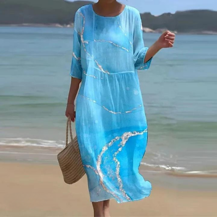 Miranda | Elegante Bloemen Zomerjurk