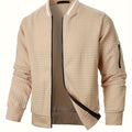 Raymond | Textured Zip-Up Bomberjack