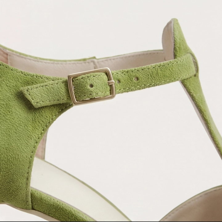 Rebecca | Klassieke Gesloten Teen Strap Hakken