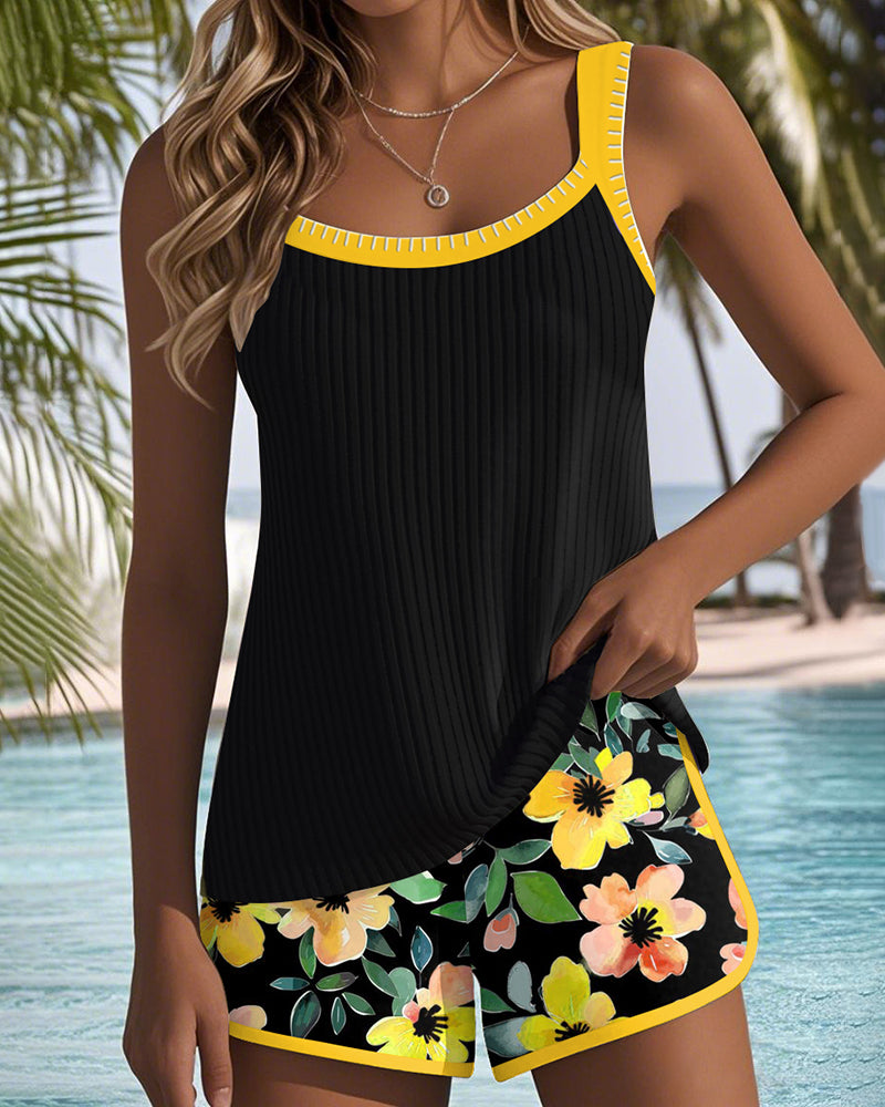 Roberta | Flatterende Twee-Delige Tankini Set